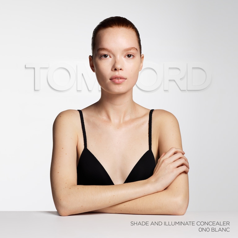 Shade and Illuminate Concealer, 5.4 ml, 0N0 Blanc, 0N0, Model, light